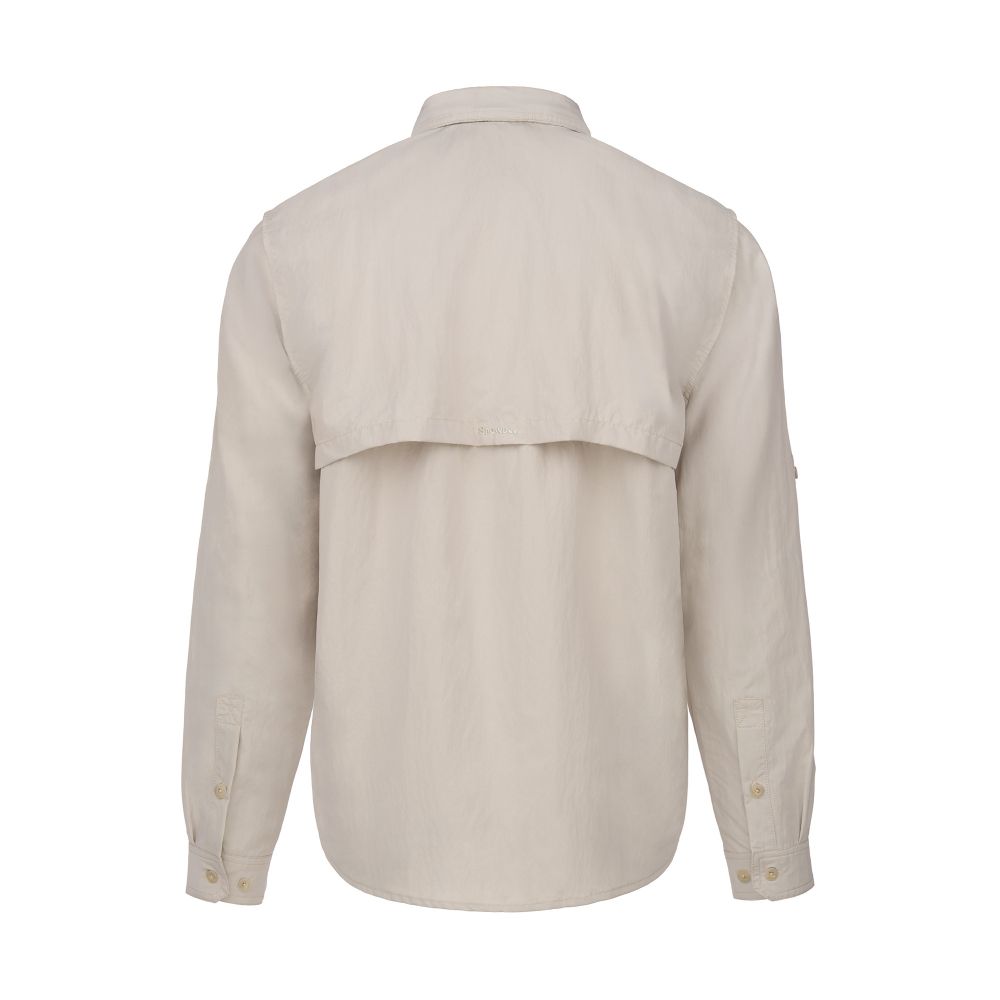 Snowbee Prestige Technical Fishing Shirt - Taupe - Upavon Fly Fishing