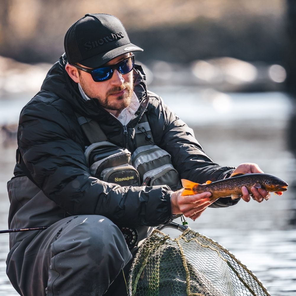 Snowbee Graphene Quilted Thermal Jacket - Black - Upavon Fly Fishing