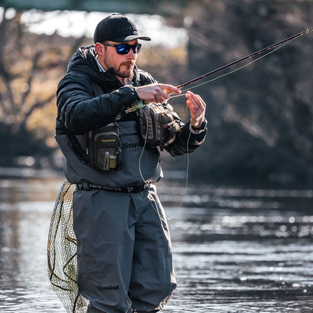 Snowbee Graphene Quilted Thermal Jacket - Black - Upavon Fly Fishing