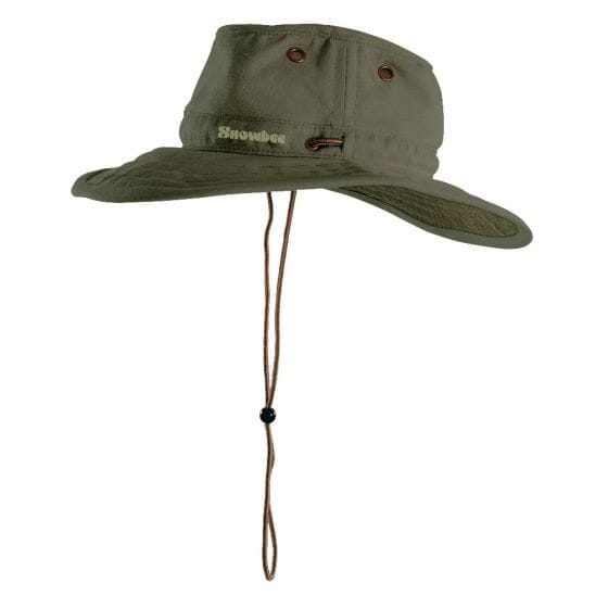 Snowbee Wide Brim Ranger Hat - Olive - Upavon Fly Fishing