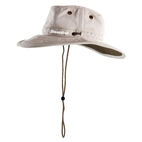 Snowbee Wide Brim Ranger Hat - Stone - Upavon Fly Fishing