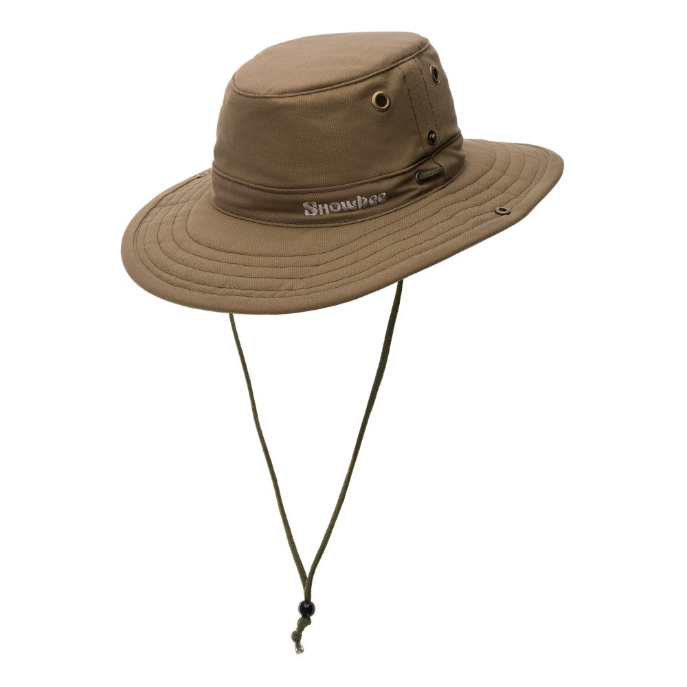 Snowbee Classic Wide Brim Hat - Khaki - Upavon Fly Fishing