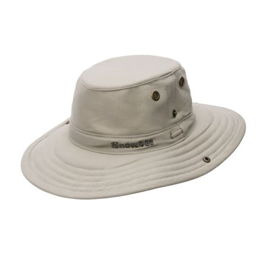 Snowbee Classic Wide Brim Hat - Stone - Upavon Fly Fishing