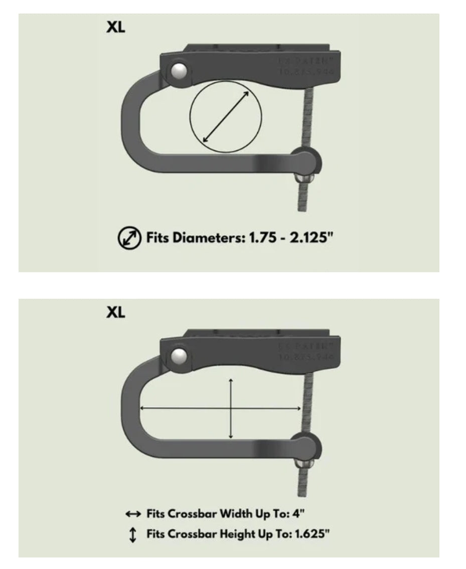 Trxstle CRC - XL Clamp Kit - Upavon Fly Fishing