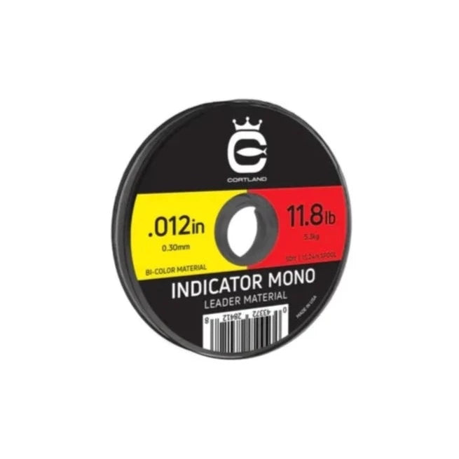 Cortland Indicator Mono Leader Material - Bicolour - Upavon Fly Fishing