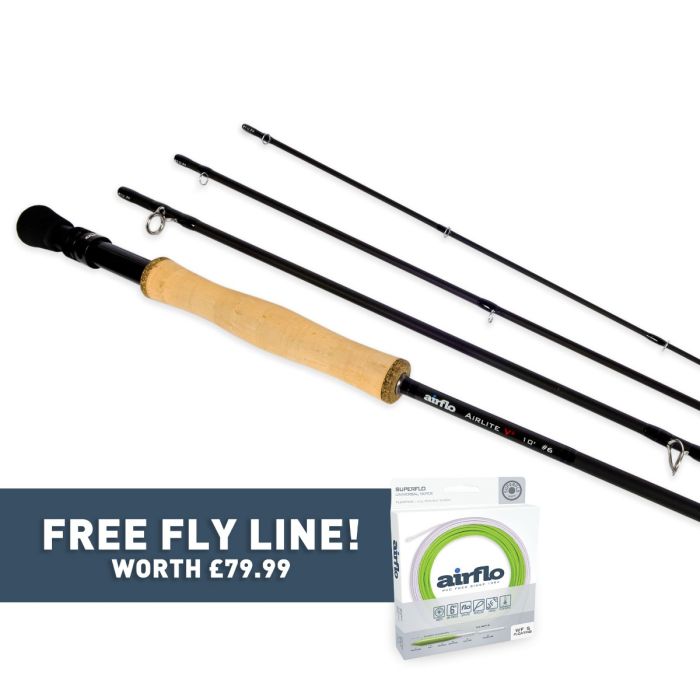 Airflo Airlite V2 Comp Fly Rod 4Pc 10' 7Wt - Upavon Fly Fishing