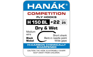 Hanak H150 BL Dry & Wet Hooks - Upavon Fly Fishing