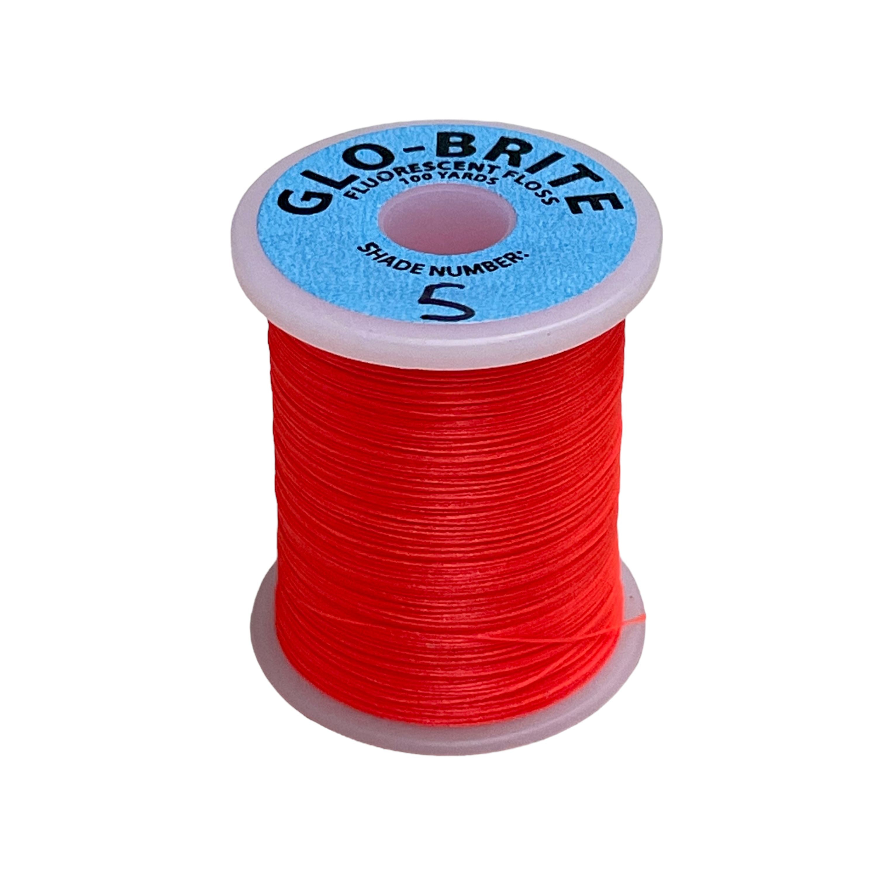 Glo-Brite floss 100yd - Upavon Fly Fishing