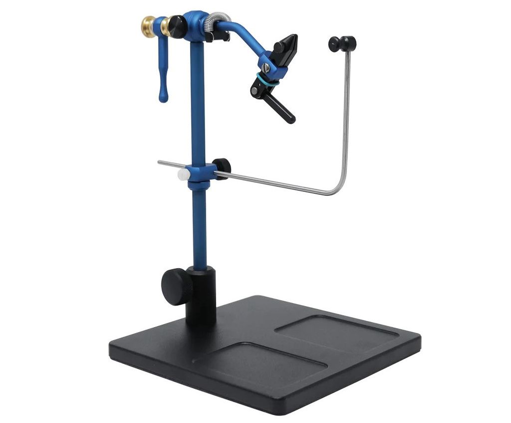 Renzetti Traveler 2500 Series Pedestal Vice Blue - Upavon Fly Fishing