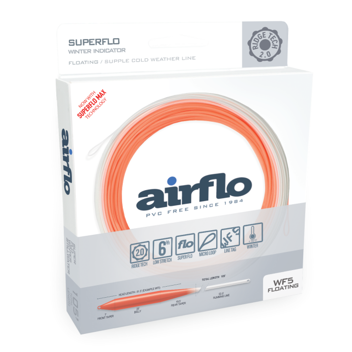 Airflo Ridge 2.0 Ultra Supple Indicator Taper Fly Lines - Upavon Fly Fishing
