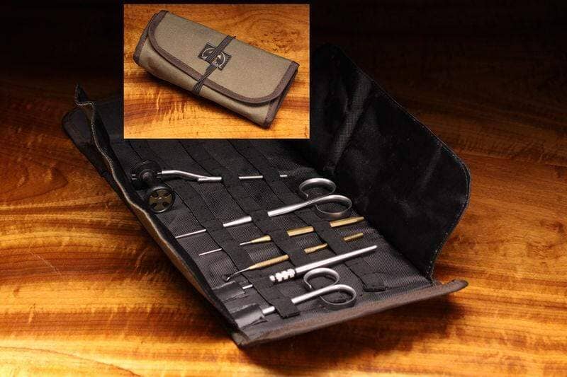 Hareline Roll Up Tying Tool Pouch - Upavon Fly Fishing