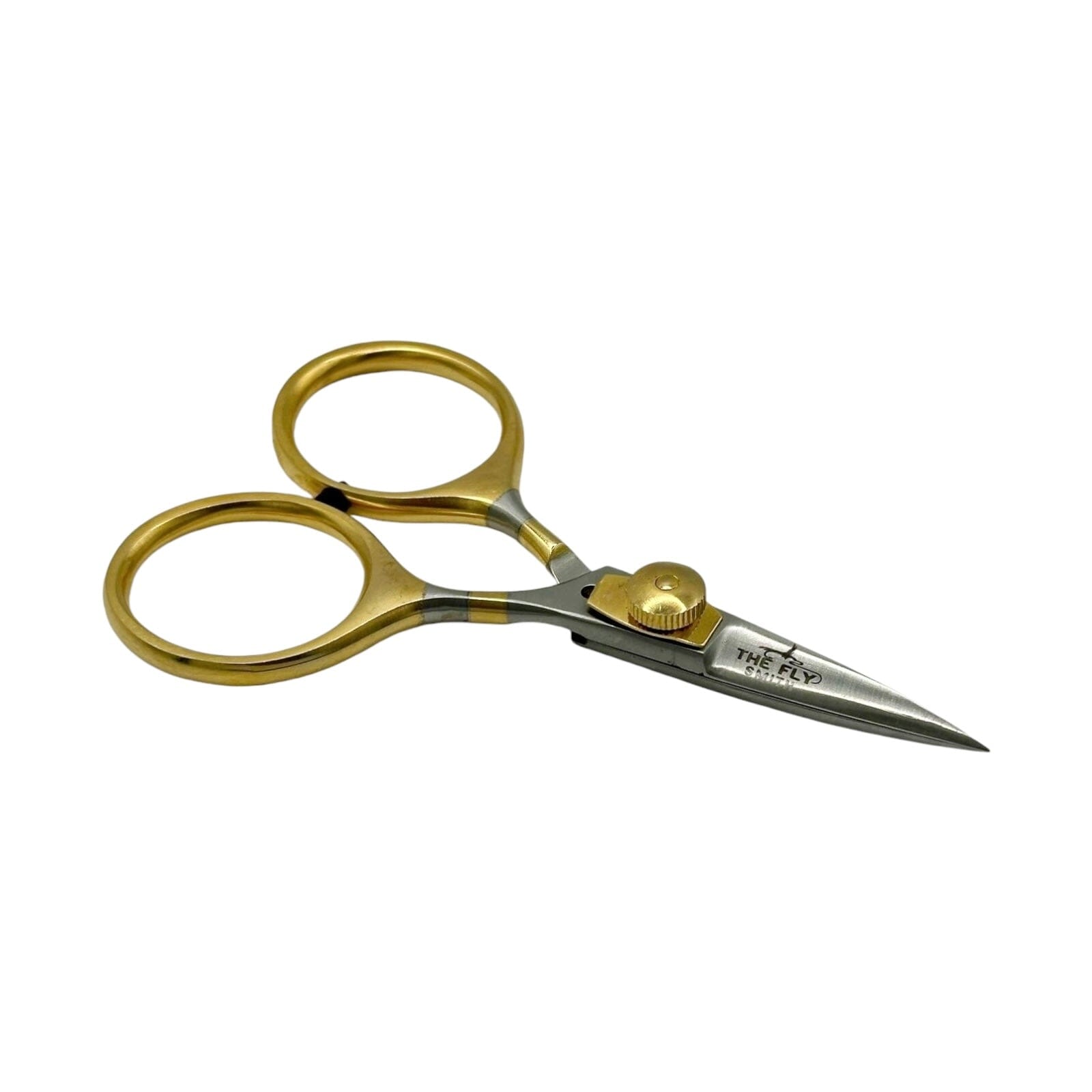 The Fly Smith Gold Plated Tungsten Scissors - Upavon Fly Fishing