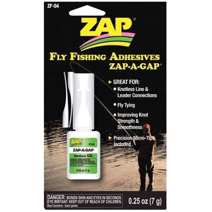 Zap A Gap - Water Resistant Adhesives - Upavon Fly Fishing