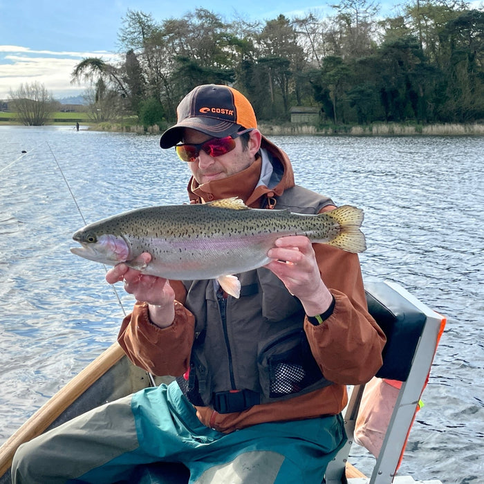 Grey Boys on a Grey Day - Pulling Buzzers on Blagdon - Upavon Fly Fishing