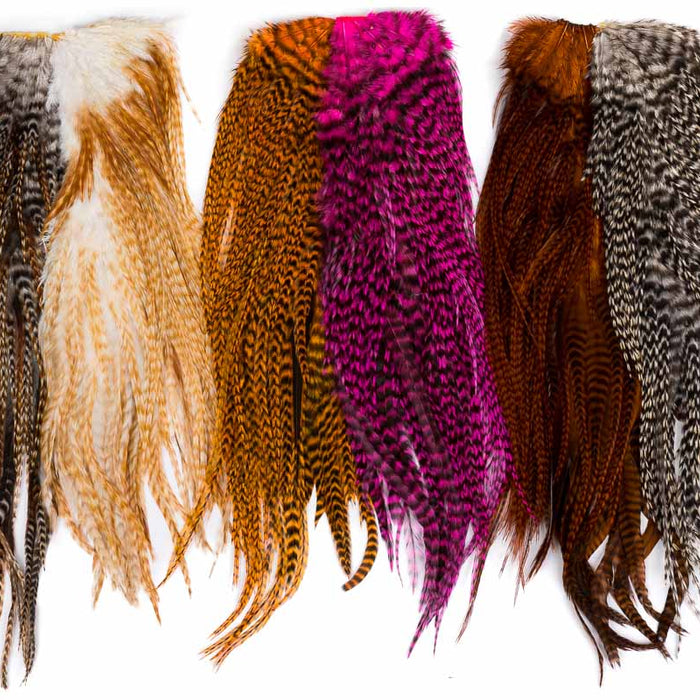 Hackles and Capes Explained: How to Choose the Right Fly Tying Feathers