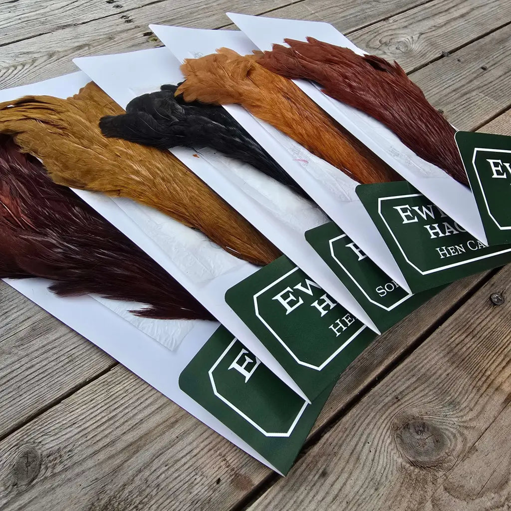 Ewing hen fly tying cape