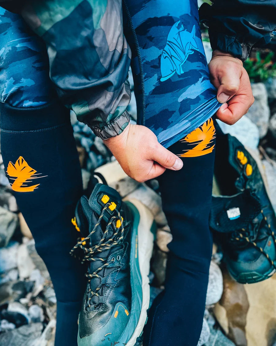 Backcountry Skinz Neoprene Waterproof Knee High Liquid Lockz Socks - Upavon Fly Fishing