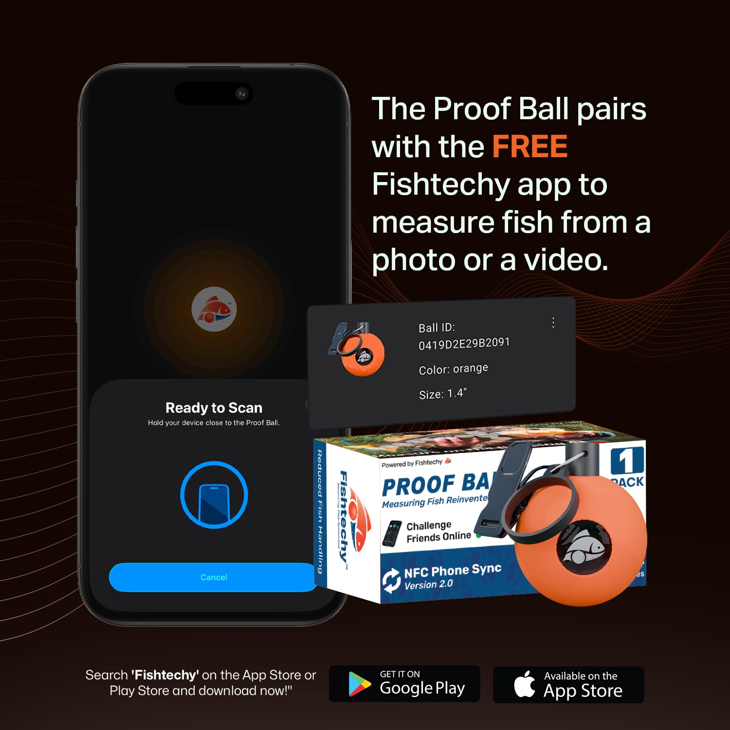 Fishtechy Proof Ball: Measure Fish from Your Smartphone - Upavon Fly Fishing