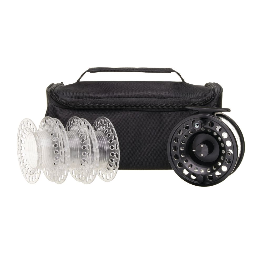 Snowbee Onyx #5/7 Cassette Fly Reel Kit - Black