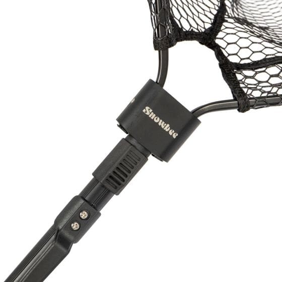 Snowbee Folding Head Trout Net with Telescopic Handle - 50 x 42cms - Upavon Fly Fishing