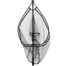 Snowbee Folding Head Trout / Sea-Trout Net with Telescopic Handle  - 70 x 47cm - Upavon Fly Fishing
