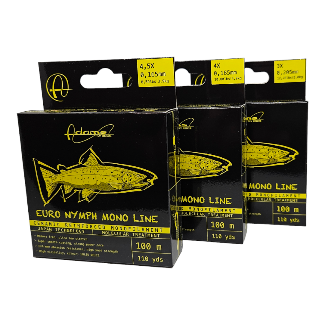 Adam's Euro Nymph Mono Lines - Upavon Fly Fishing