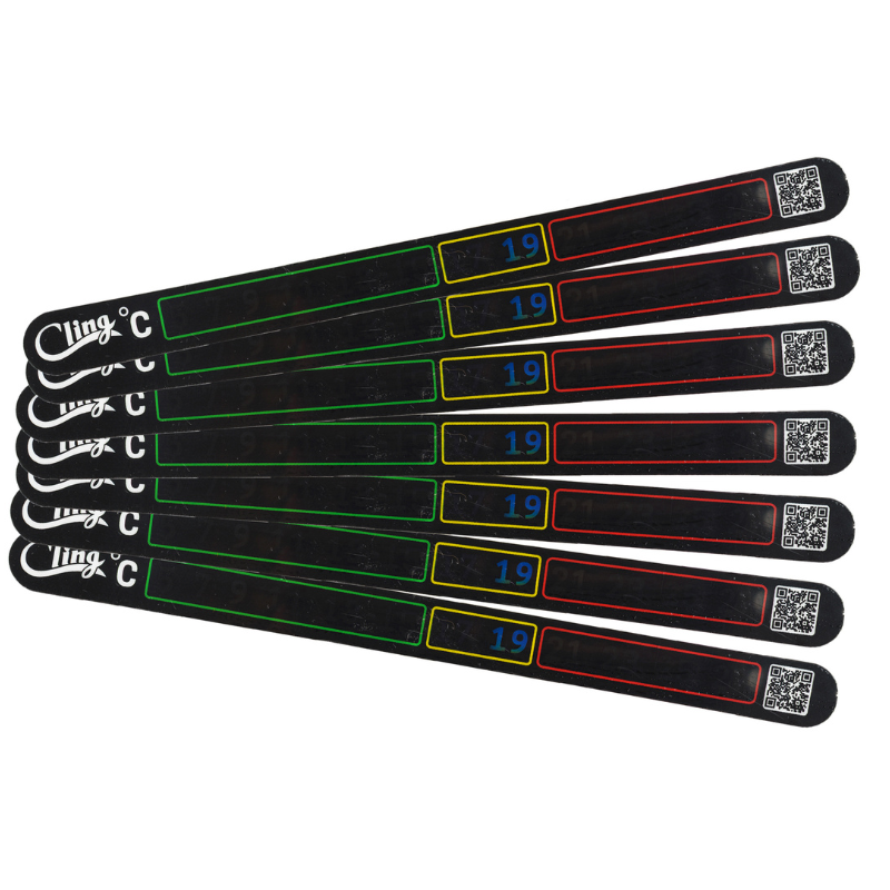Cling Temperature Tape - Celsius - Upavon Fly Fishing