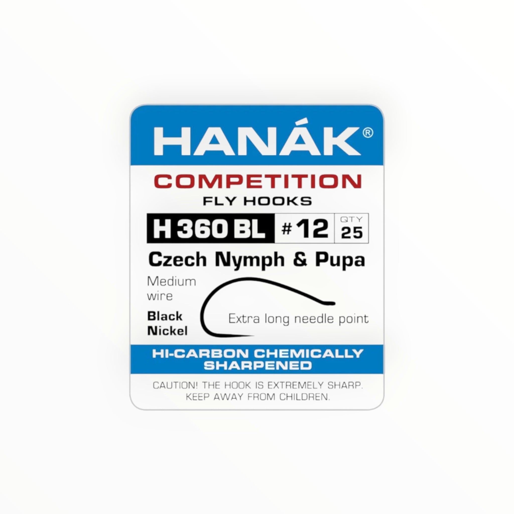 Hanak H360 BL CN & Pupa Hooks