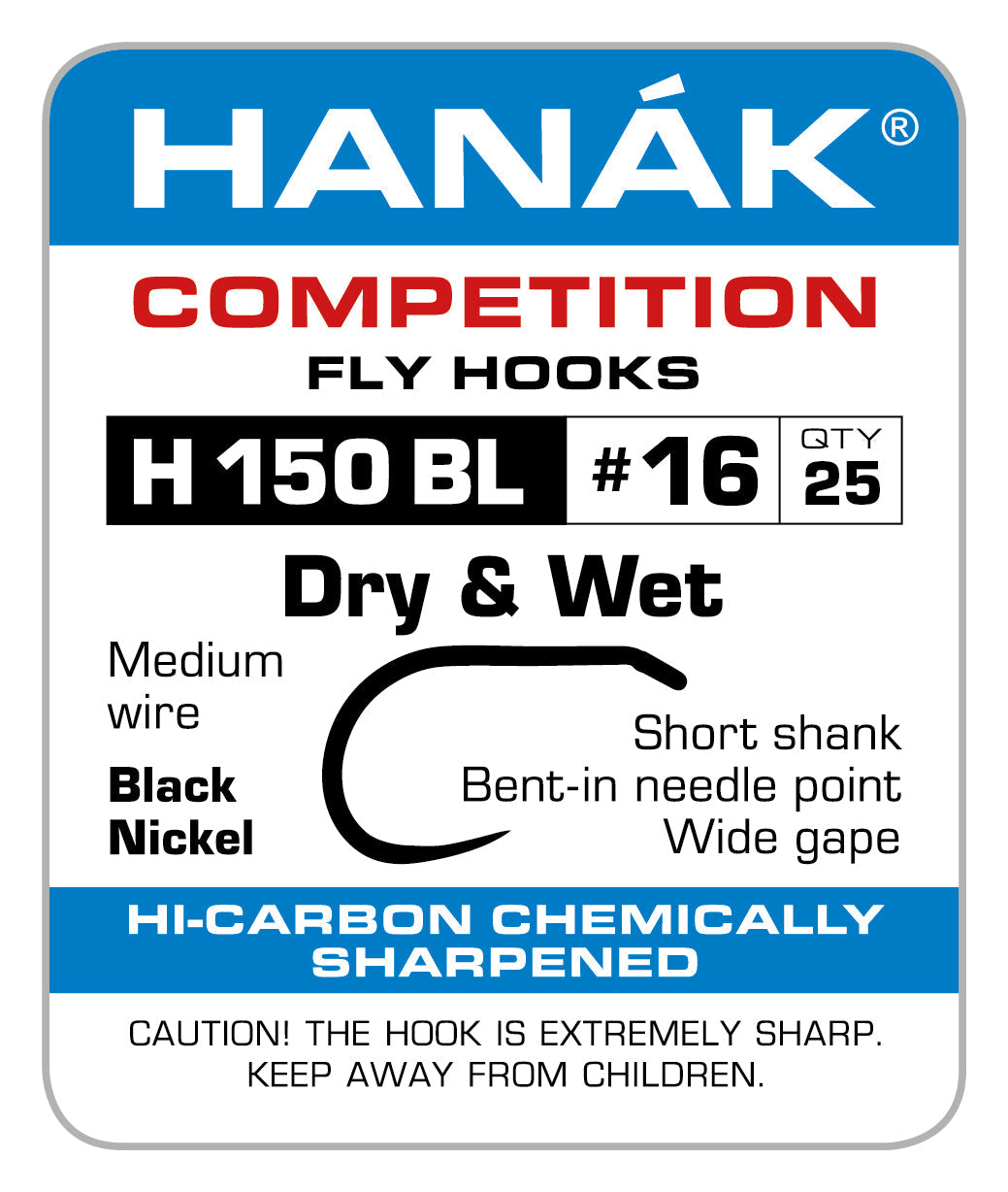 Hanak H150 BL Dry & Wet Hooks