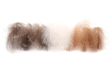 Troutline Premium CDC Feathers Natural Colour Pack - Upavon Fly Fishing