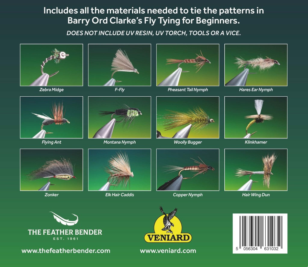 Barry Ord Clarke's Flytying Material Pack - Upavon Fly Fishing