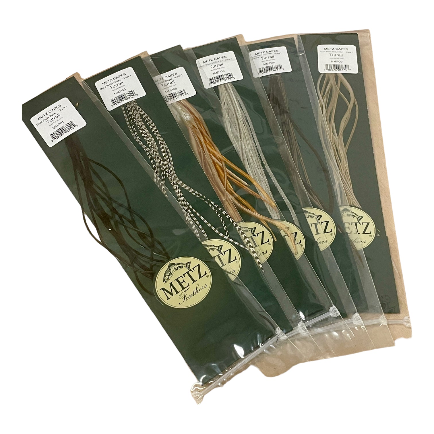 Metz Grade 1 Micro Hackle Packs