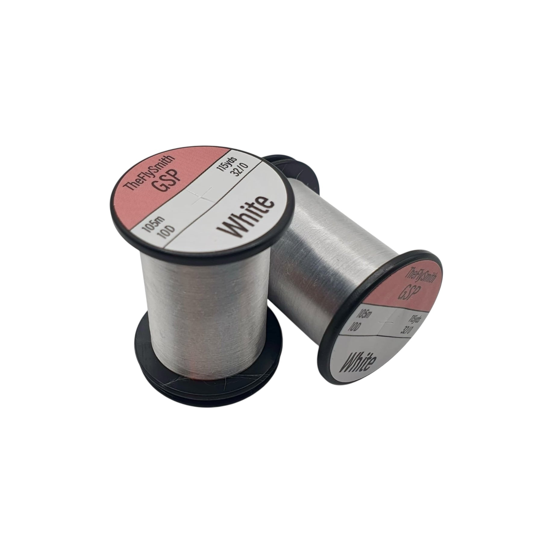 The Fly Smith Super Fine 10D GSP Thread White - Upavon Fly Fishing