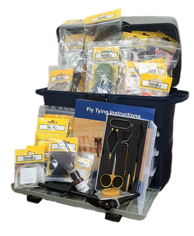 Turrall Premium Fly Tying Kit With Case - Upavon Fly Fishing