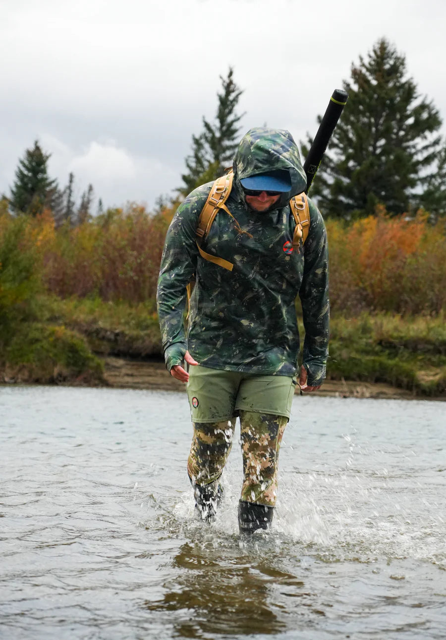 Backcountry Skinz SolarFlexz UVPro Hoody - Forest Surge Camo