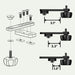 Trxstle CRC - T-SLOT MOUNTS - Upavon Fly Fishing