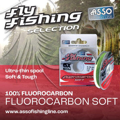 Asso - ASSO Fluorocarbon Soft - Upavon Fly Fishing