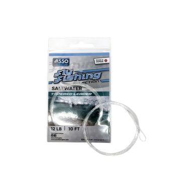 Asso - ASSO Saltwater Tapered Leader - Upavon Fly Fishing