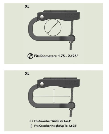 Trxstle CRC - XL Clamp Kit - Upavon Fly Fishing