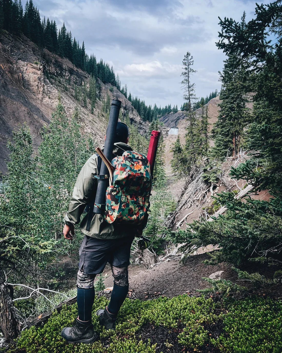Backcountry Skinz - Backcountry Skinz SherpaShell Submersible 30 L Backpack - Upavon Fly Fishing