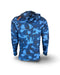 Backcountry Skinz - Backcountry Skinz SolarFlexz UVPro Hoody - Blue Surge Camo - Upavon Fly Fishing