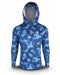 Backcountry Skinz - Backcountry Skinz SolarFlexz UVPro Hoody - Blue Surge Camo - Upavon Fly Fishing