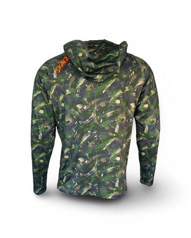 Backcountry Skinz - Backcountry Skinz SolarFlexz UVPro Hoody - Forest Surge Camo - Upavon Fly Fishing