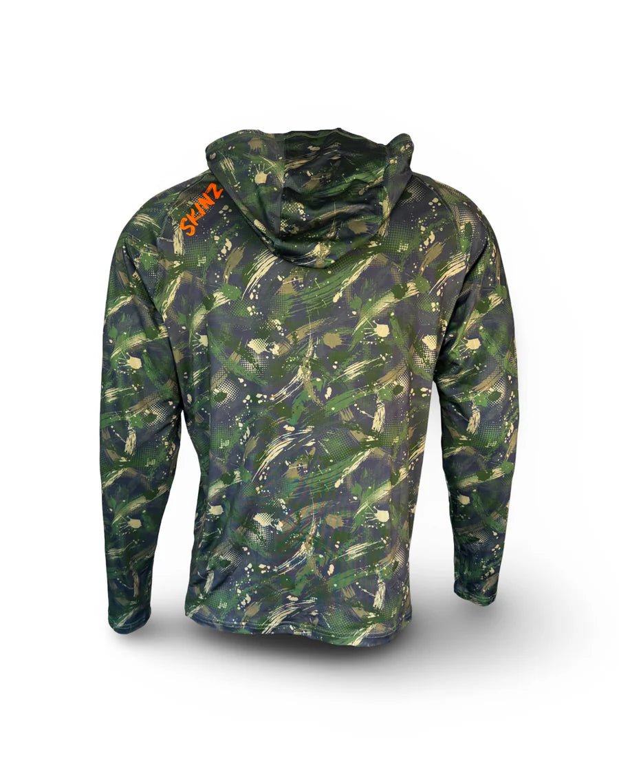 Backcountry Skinz - Backcountry Skinz SolarFlexz UVPro Hoody - Forest Surge Camo - Upavon Fly Fishing