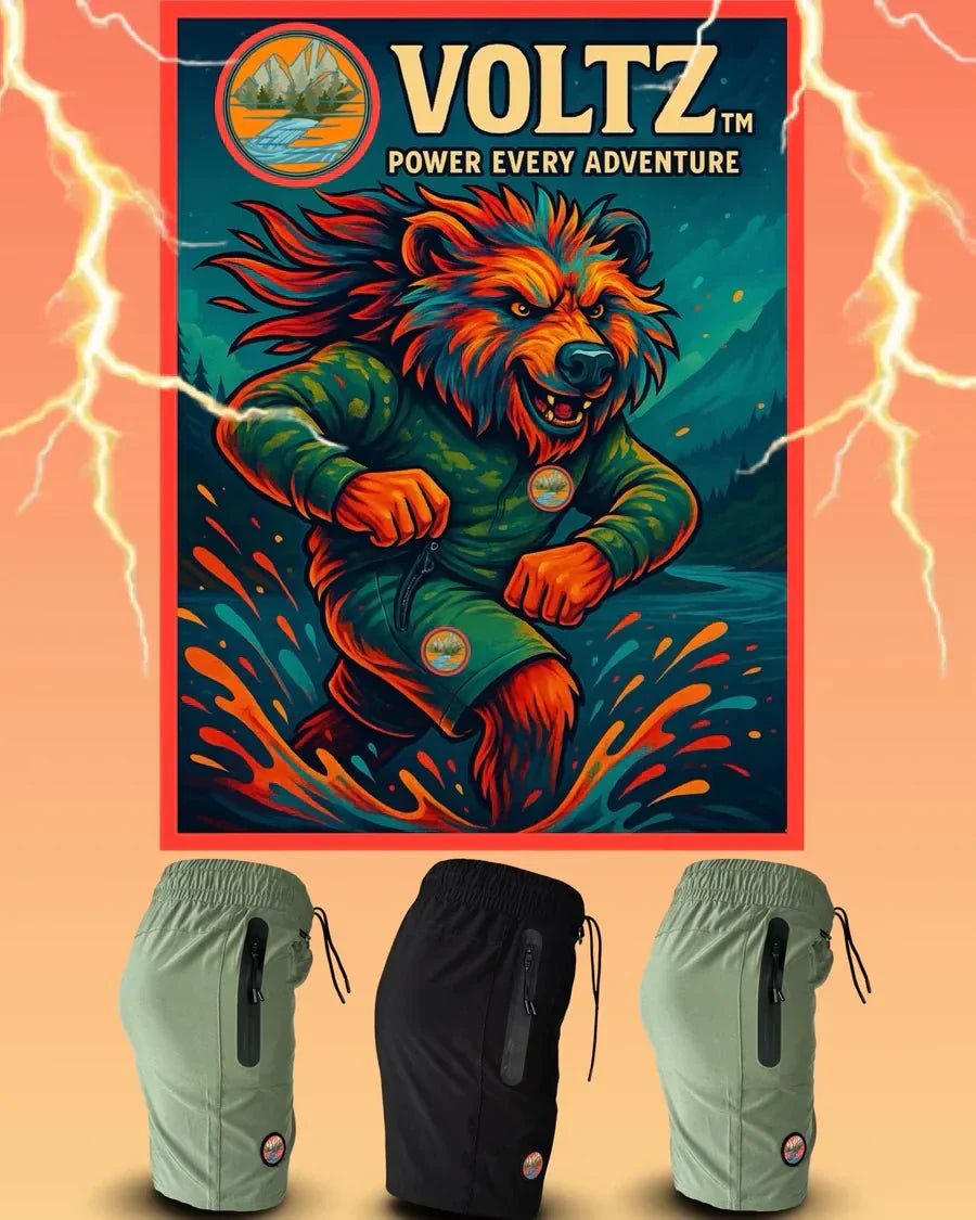 Backcountry Skinz - Backcountry Skinz VoltZ™ Shorts - Green - Upavon Fly Fishing