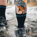 Backcountry Skinz - Backcountry Skinz Waterproof Mid Length (Crew Cut) Socks - Black - Upavon Fly Fishing