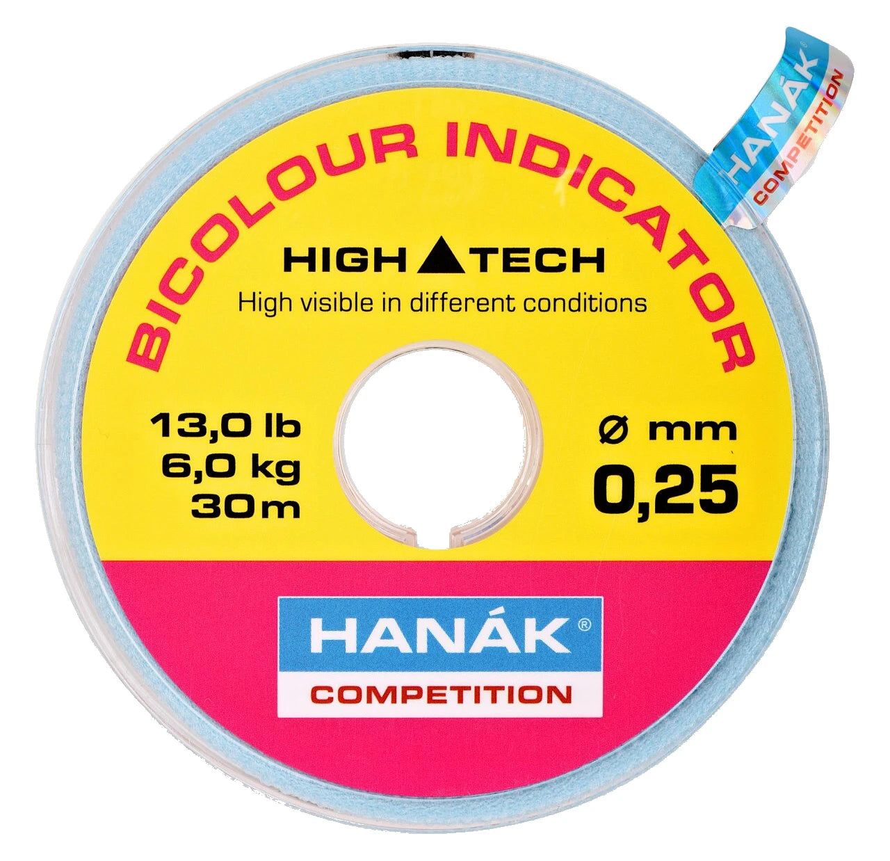 Hanak Competition Bicolour Strike Indicator Line (fl pink/chartreuse)