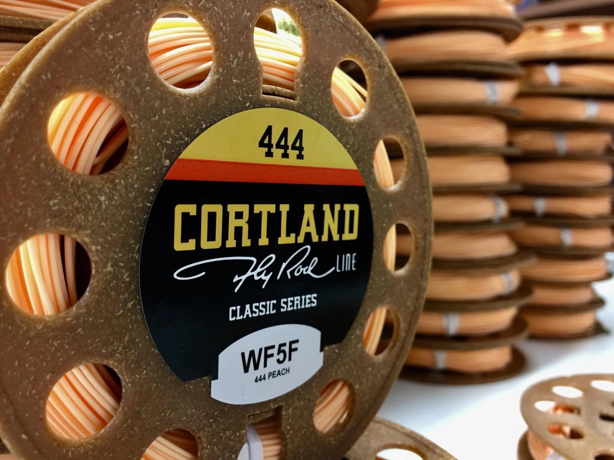 Cortland 444 Peach Fly Line - Upavon Fly Fishing