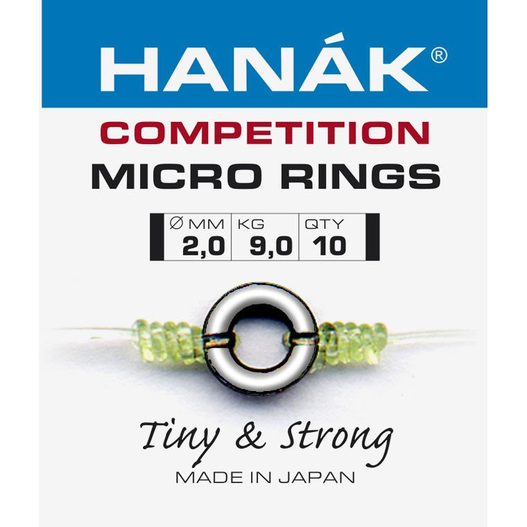 Hanak Competition Micro Tippet Rings