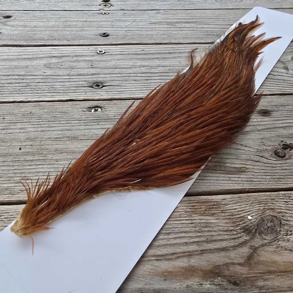Ewing Dry Fly Half Cock Cape - Furnace